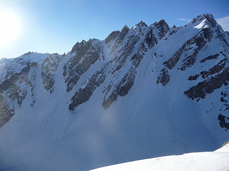 Mont Belleface : La rive droite, vue du sommet, un beau programme !