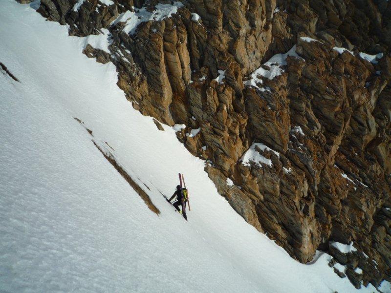 Mt Belleface : Couloir Sud Ouest