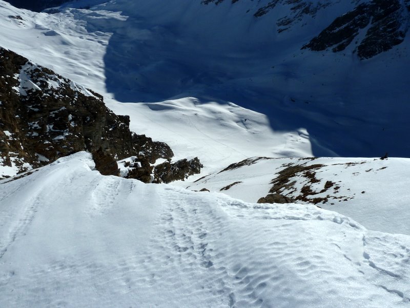 Mt Belleface : Le couloir principal vu du dessus