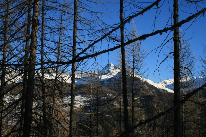 Au-dessus de Villargaudin : le Rochebrune