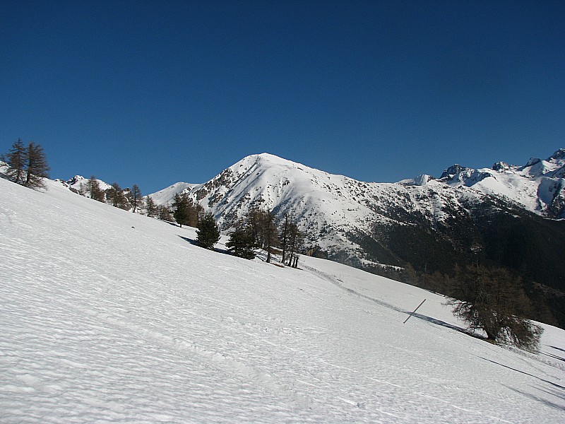 Mont Archas et : col de la valette des Adus,vendredi c'était la tempête dans le secteur