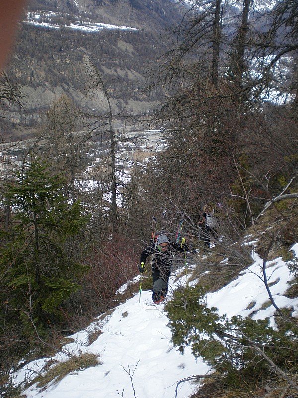 depart : manque de neige