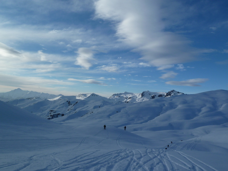 Retour au bercail!! : après une bonne journée de ski, il faut songer à rentrer!