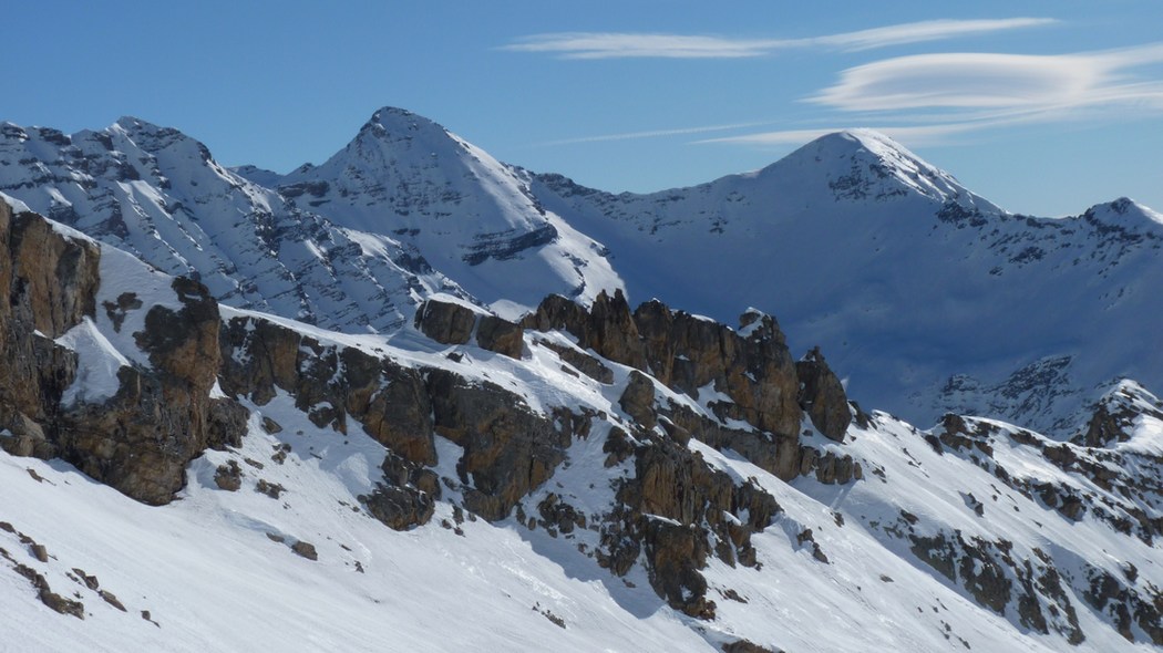 Quelques sommets : L'entre Pinier- le petit Pinier - pic Tuba - crête de Chabrière