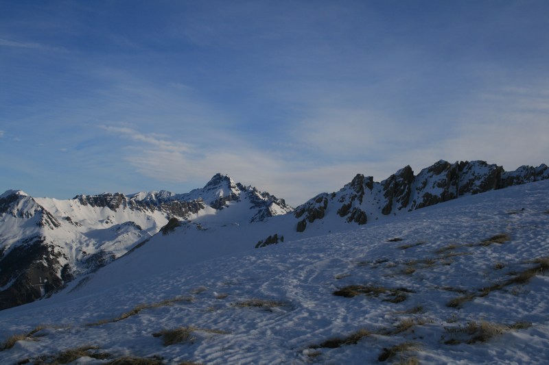 Col de Furfande : le Grand Pic de Rochebrune