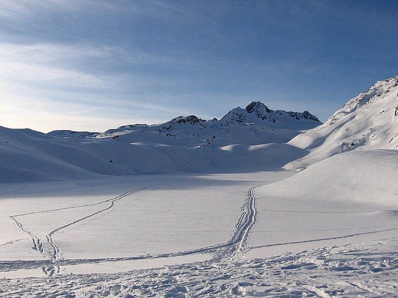 2ème lac : Avec de belles pistes de ski de fond