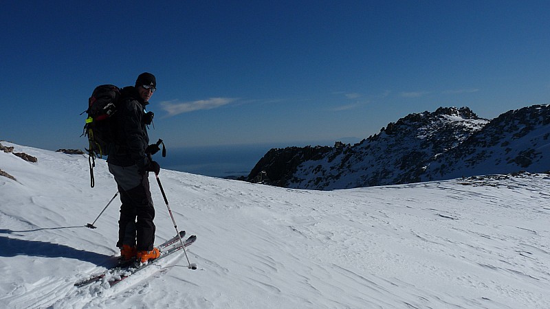 debut de descente. : Bye Bye la mer...