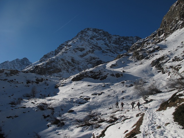L'état d'enneigement dans la vallée.