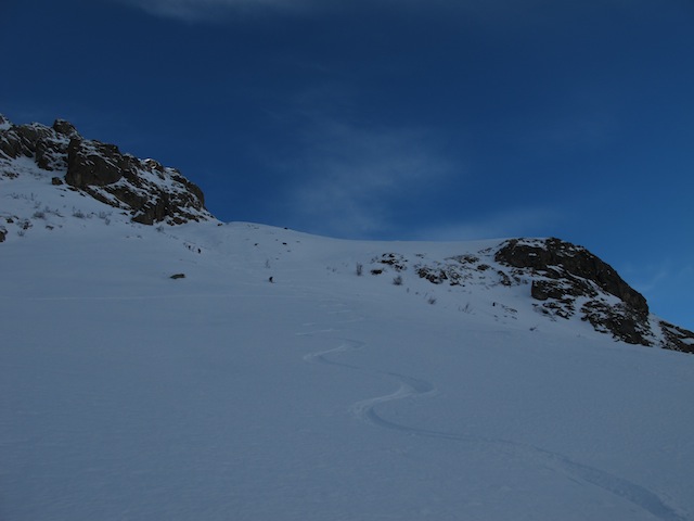 La neige est bonne.