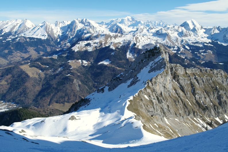 Aiguille et Mont Blanc : pour boucler une partie de mon 8