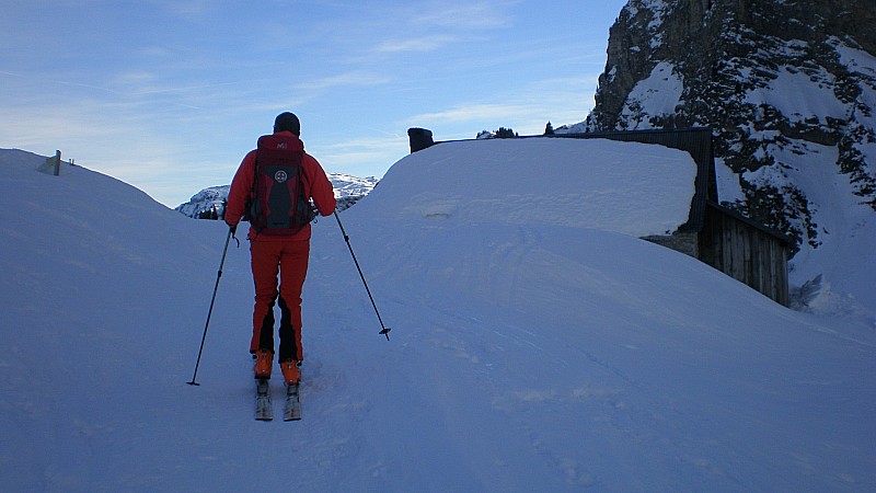 dans la montée : pas froid