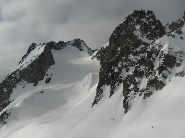Le grand Pic : Le glacier de Cellier qui déssert le Grand Pic