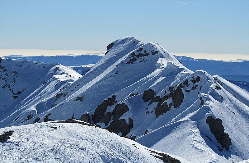 Mont Molaret : Seul passage délicat