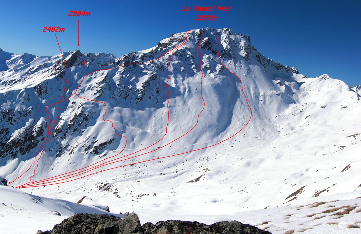 Le Cheval Noir : Tous les itinéraires ont été skiés ce week-end