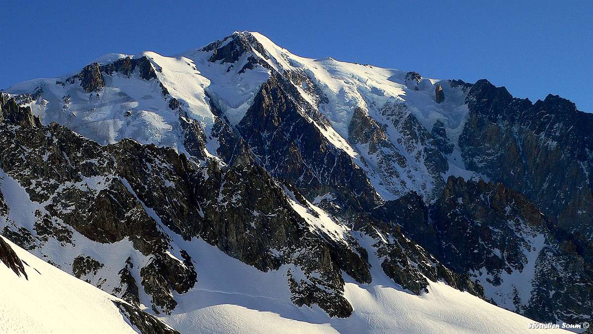 Le Mont Blanc : face Ouest