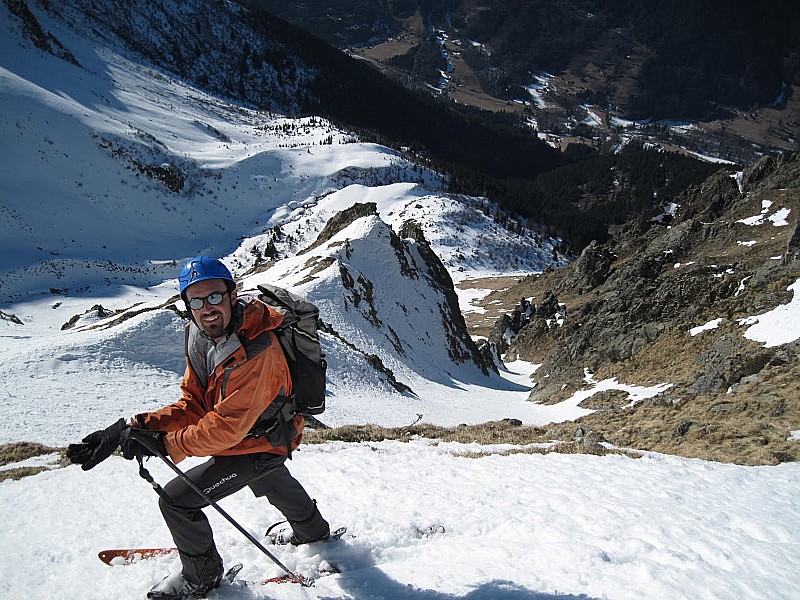 La deuxième partie du couloir. : La dernière partie du couloir.