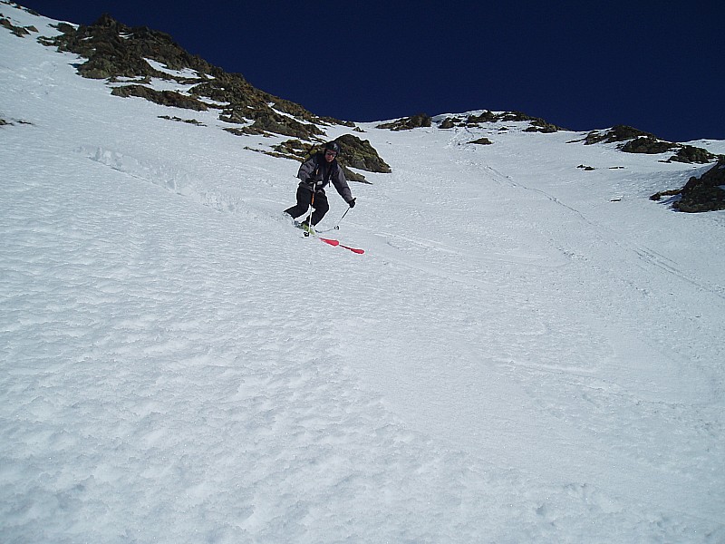 Beber style ! : Bonne neige qui fait oublier le portage !