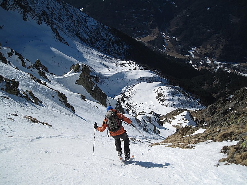 Sylvain qui descend. : Sylvain.