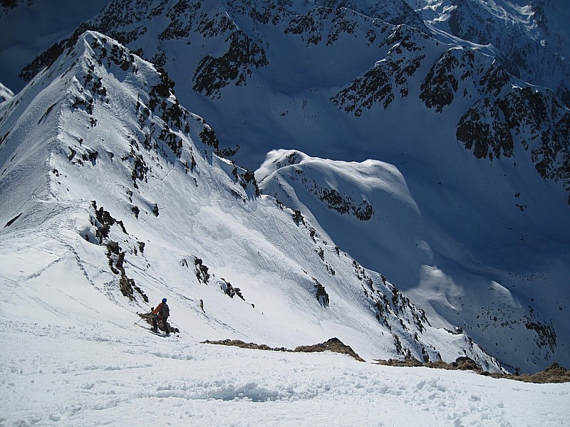 Descente. : Il est temps de descendre maintenant.