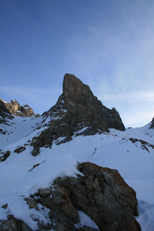 Le Massour : avec le col de Stoppia à sa droite.