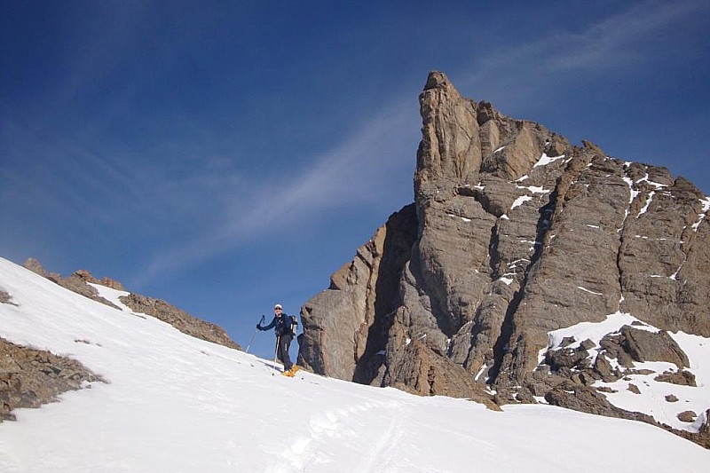 Aiguille septentrionale : L'envie d'y grimper est forte!