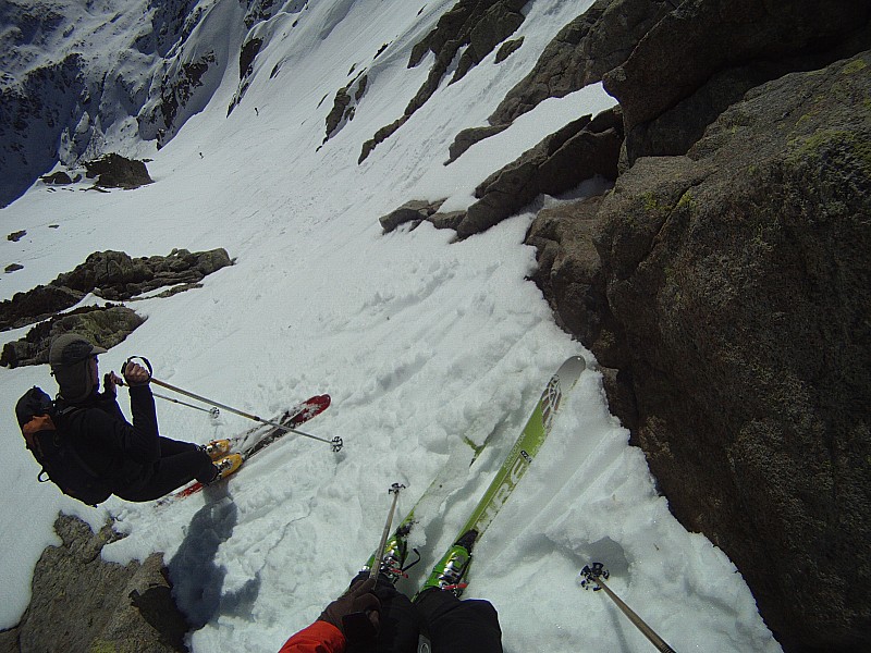 Brèche de Goria : C'est parti pour une super descente!
