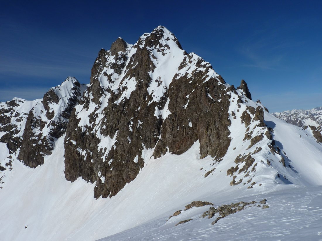 Pic de Colle Blanche : Depuis le point 2831 m