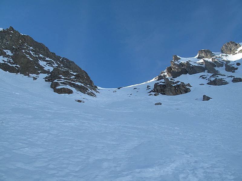 au milieu du couloir