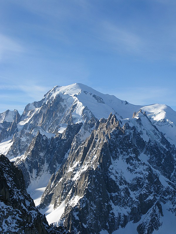 Mont Blanc : Vu des Grands Montets (mais comme je l'ai jamais vu sous cet angle, je suis pas sur...)