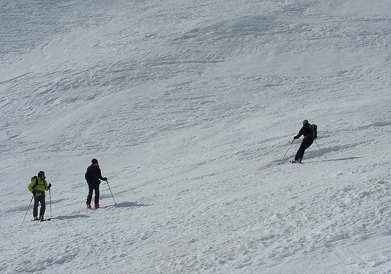 Descente : Entre trafolée et moquette, pas toujours évident