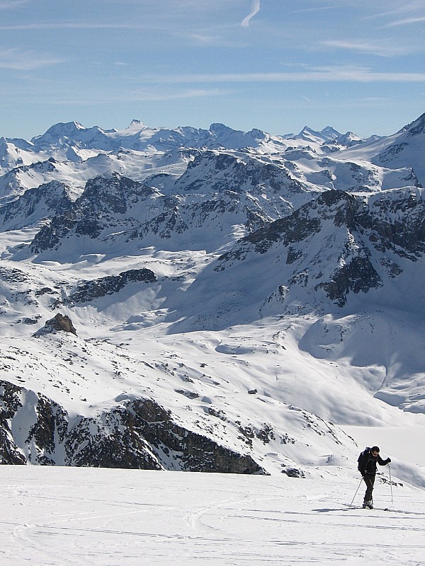 Glacier : sur fond de Haute-Maurienne
