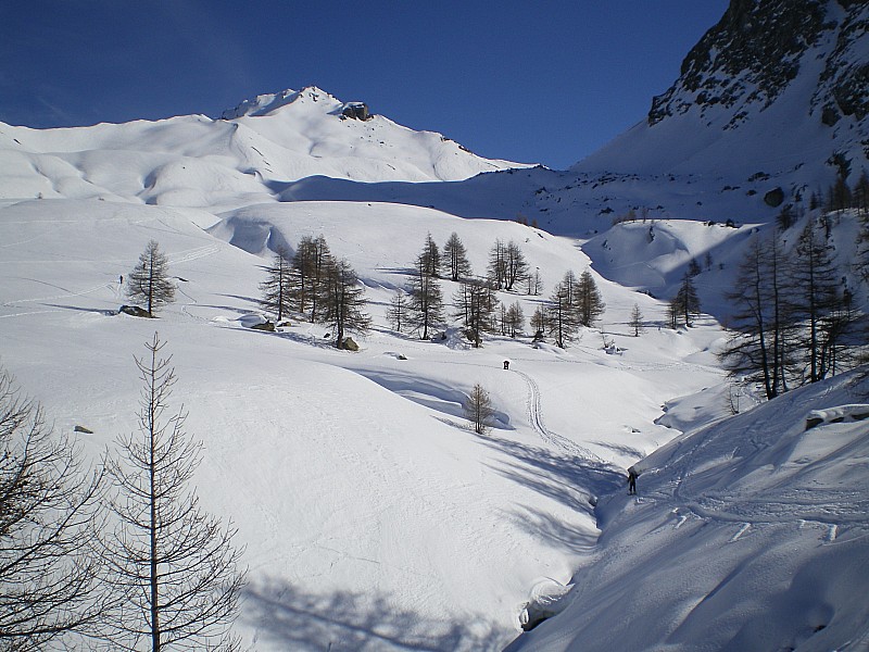 Mait d'Amunt : Passage du torrent d'Urine
Le col d'Urine et la Maït d'Amunt c'est tout droit !!!