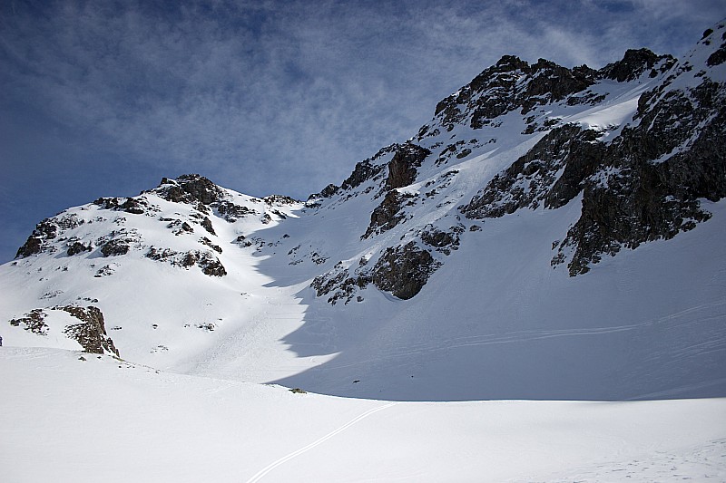 le vallon de Mirebel : la combe