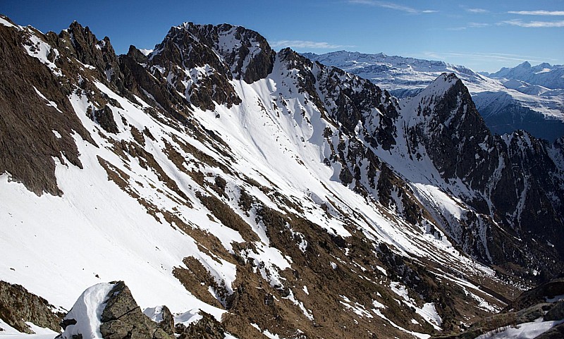 Col de la Passure : J'ai oublié les baskets..