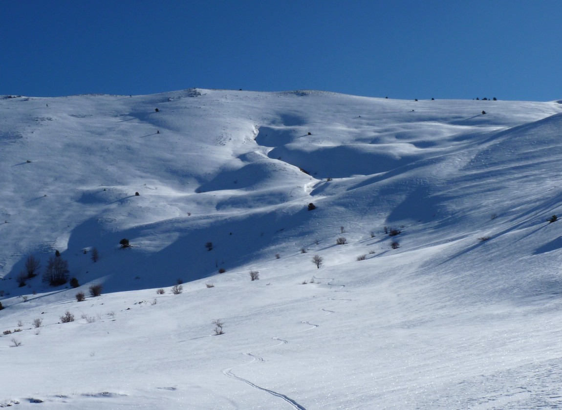 Pendant la descente : Du versant ouest