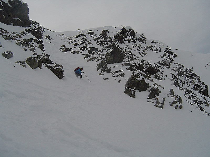Pointe Ronde : Partis pour la descente !...