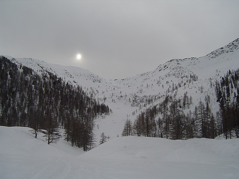 Pointe Ronde : Timide soleil le matin...
