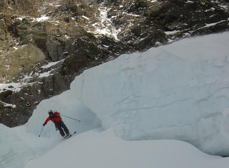 Combe des Clotets : Glacier des Clotets!