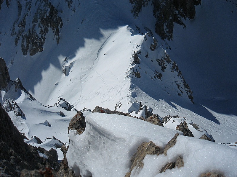 col d'Enchiausa : vu de l'antécime Sud