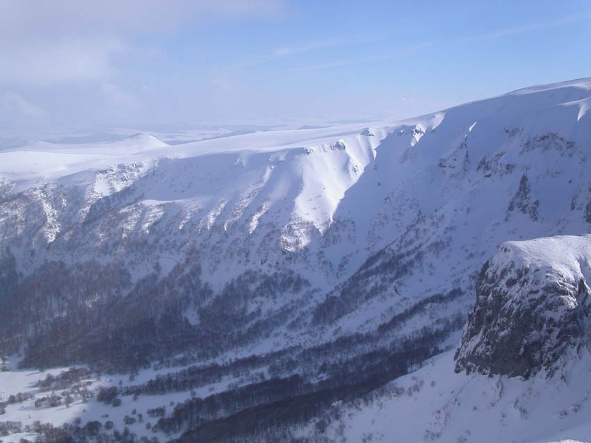 le 25 02 2006 : Vallée avant les avalanches
