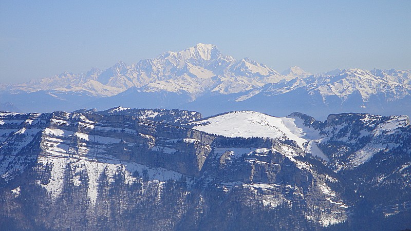 Mont Blanc : Jolie vue