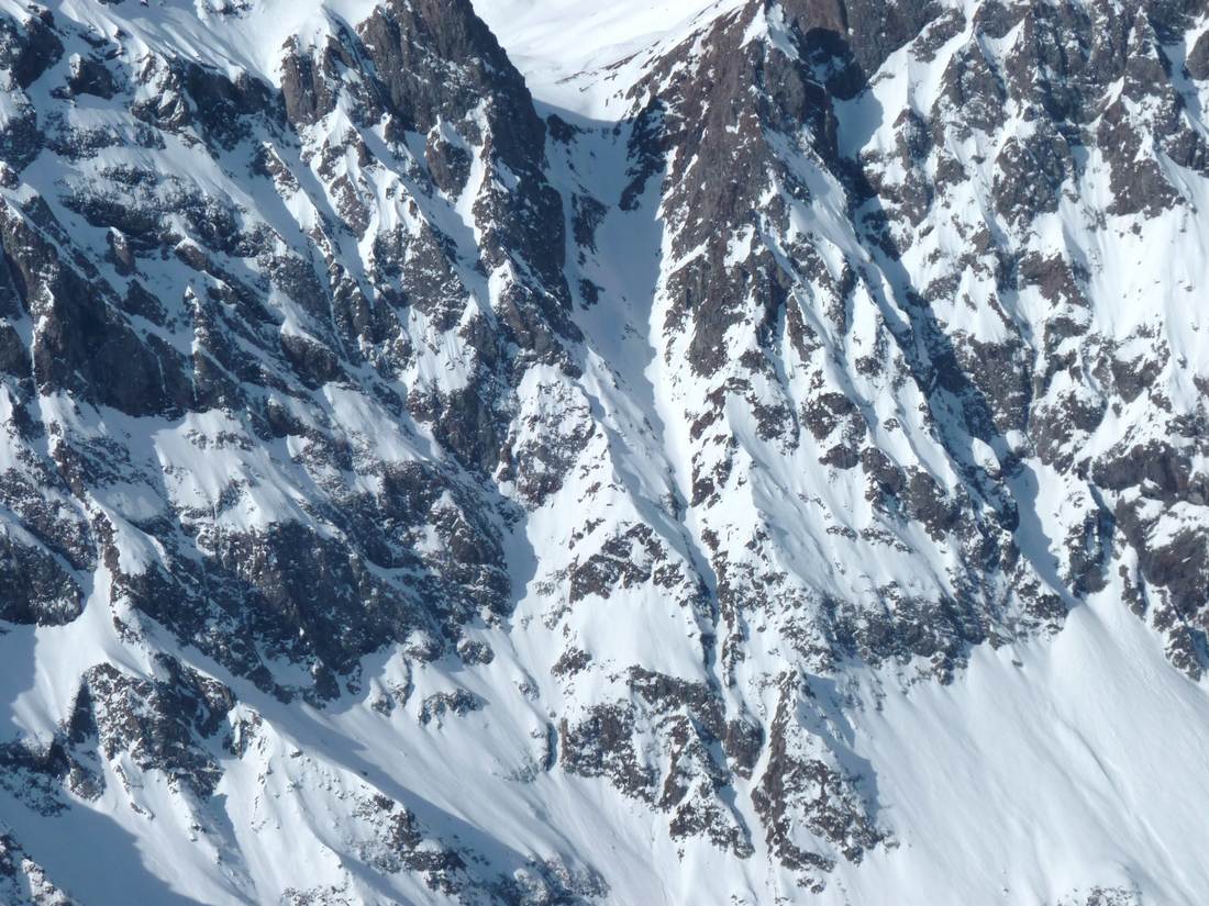 Col et Couloir du pré du bouc : Conditions pas si mal que ça