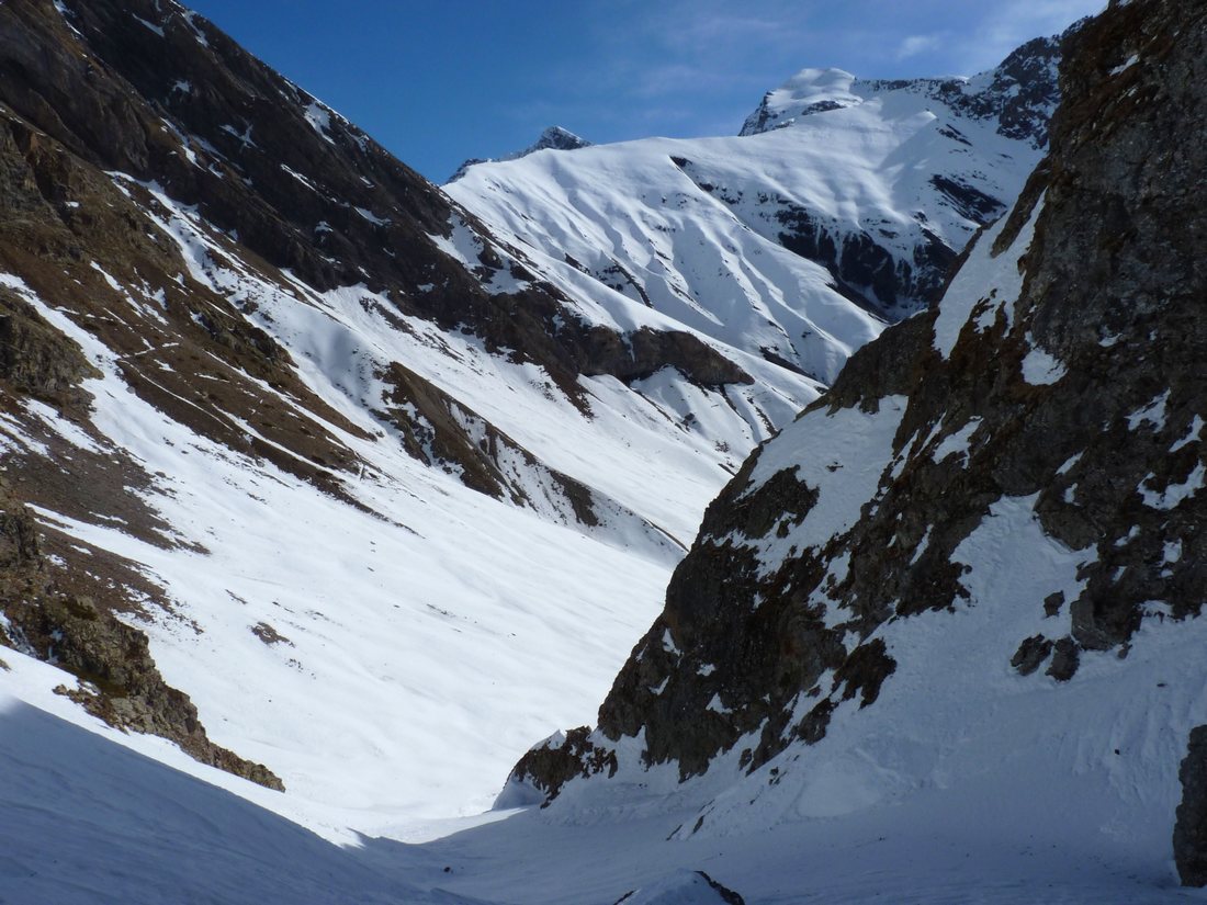 Col de Méollion masqué : Et sommet de Prelles