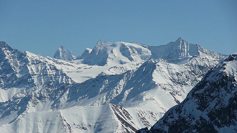 D'autres géants suisses : Cervin, Dent d'Herens ...