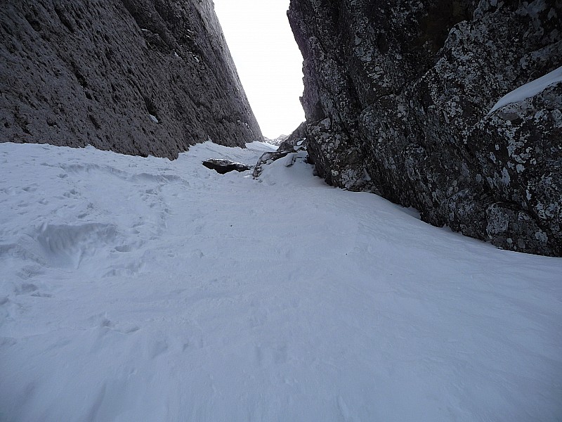 passage délicat : les fameux deux rochers : pas bien méchants!