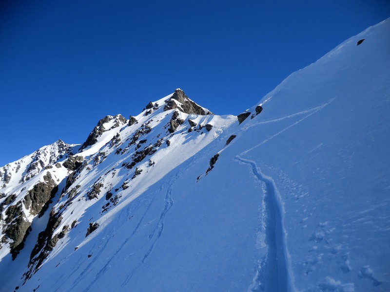 Montée au Col des Tufs