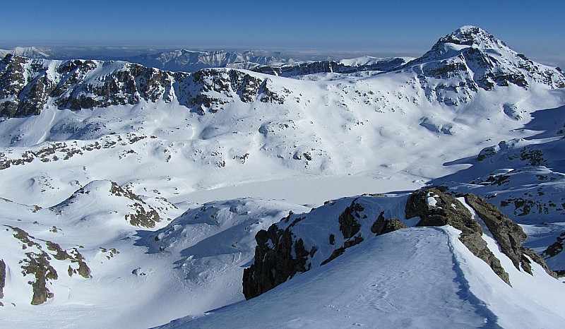 Cime Montolivo : Bego et lac du Basto