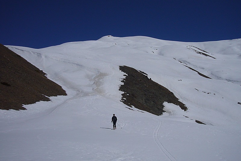 Descente de la Gardiole : Milieu de la descente.