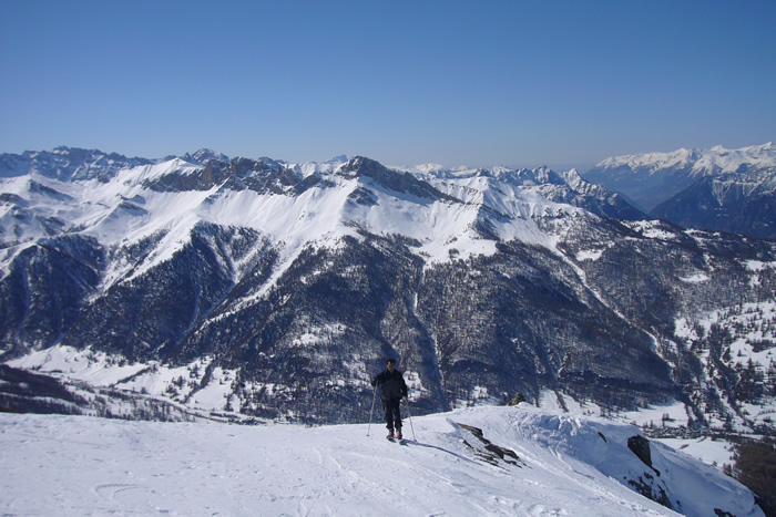 Sommet de la Gardiole : Arrivée au sommet.
