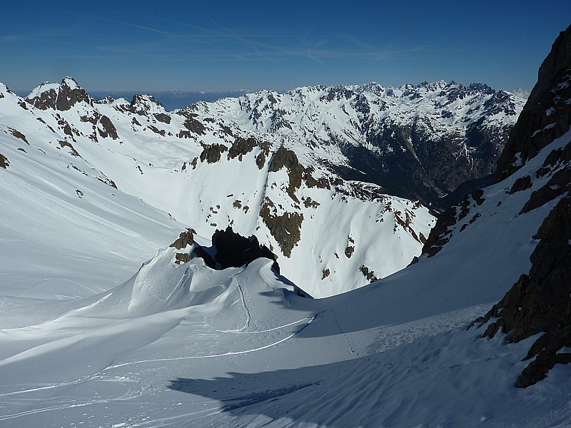 Au col : Panorama coté Belledonne